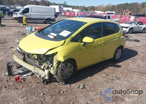 2016 Honda Fit Lx из США, поврежденный, VIN JHMGK5H59GS009251